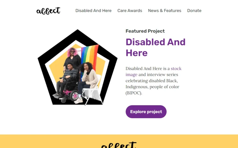 Affect's homepage