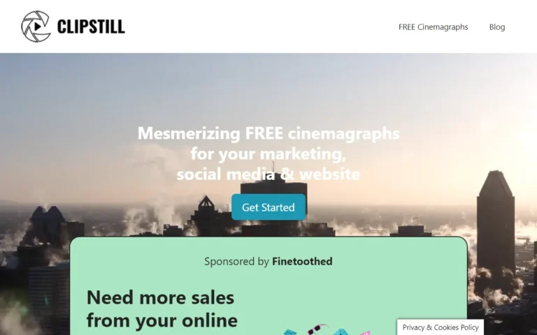 Clipstill's homepage