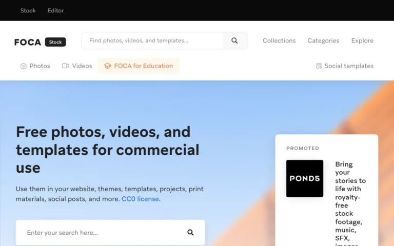 Foca Stock's homepage