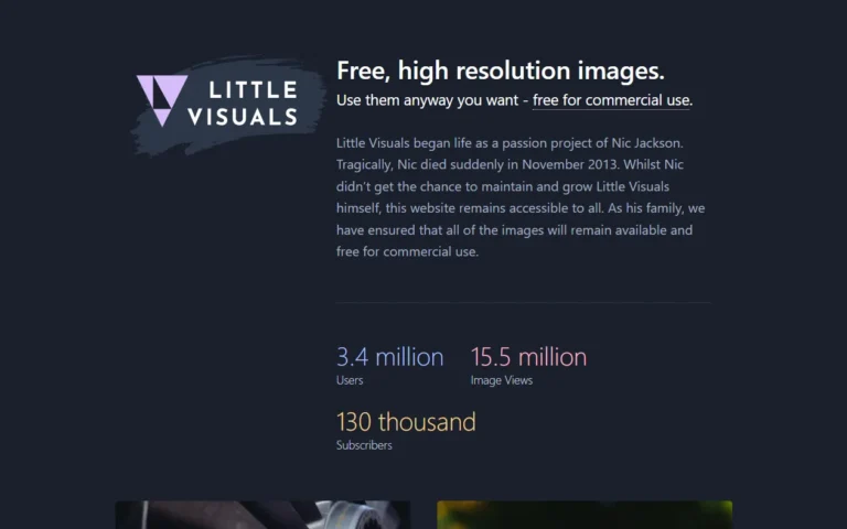 Little Visuals's homepage