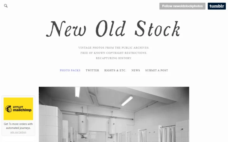 New Old Stock's homepage