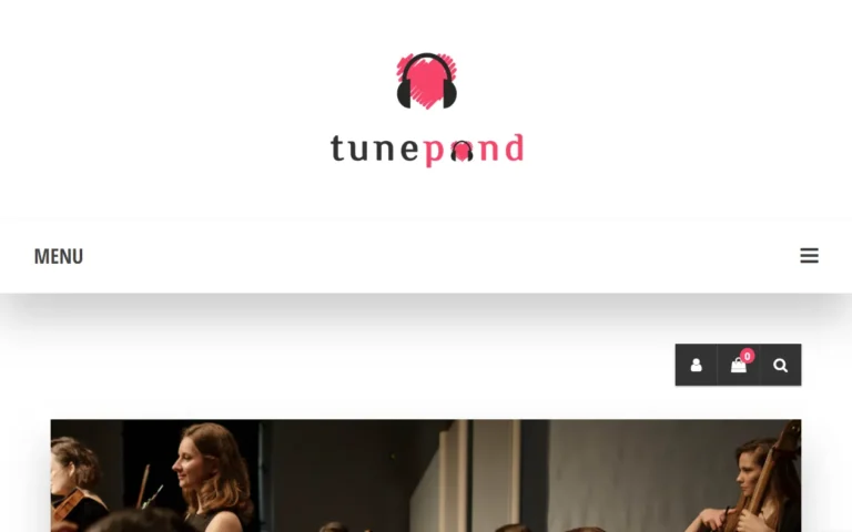 Tunepond's homepage